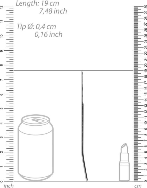 Ouch! by Shots - Anatomiczna sonda ze stali nierdzewnej 4 mm Ouch! by Shots - Anatomiczna sonda ze stali nierdzewnej 4 mm