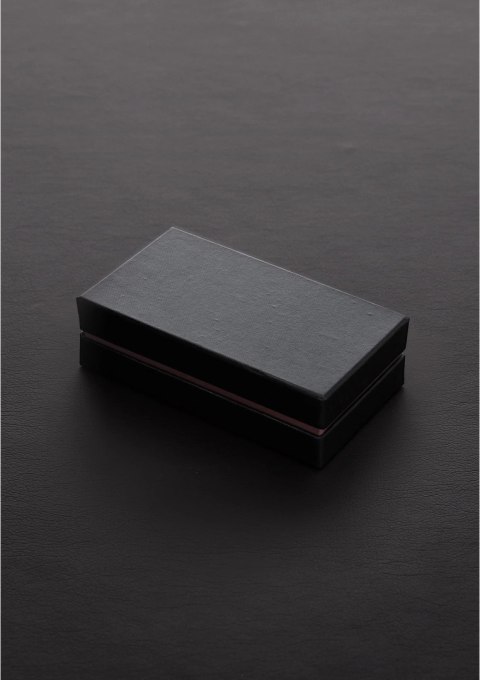 Steel Bondage - hak stalowy z dwoma pierścieniami, 1,2 cm Steel Bondage - hak stalowy z dwoma pierścieniami, 1,2 cm