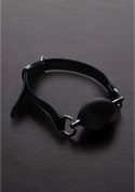 Steel Owalny silikonowy knebel kulkowy z regulowanym paskiem 42,5 mm