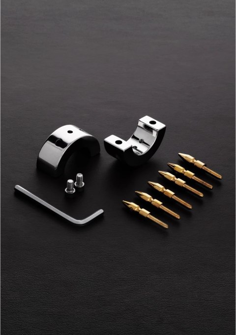 Steel Power Tools - Stalowy pierścień na mosznę z regulowanymi kolcami Steel Power Tools - Stalowy pierścień na mosznę z regulowanymi kolcami