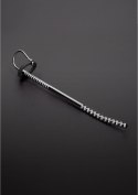 Steel - sonda urologiczna Multi Beads, stalowa, tekstura kulkowa