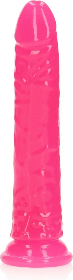 RealRock Glow in the Dark model 22,5 cm z przyssawką, bezftalanowy RealRock Glow in the Dark model 22,5 cm z przyssawką, bezftalanowy