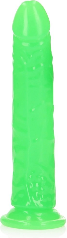 RealRock Glow in the Dark model 22,5 cm z przyssawką - jasny zielony RealRock Glow in the Dark model 22,5 cm z przyssawką - jasny zielony