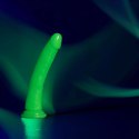 RealRock Glow in the Dark model 22,5 cm z przyssawką - jasny zielony