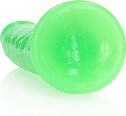 RealRock Glow in the Dark model 22,5 cm z przyssawką - jasny zielony RealRock Glow in the Dark model 22,5 cm z przyssawką - jasny zielony