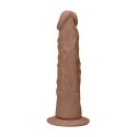 RealRock Model 17 cm - anatomiczny kształt, wyrazista tekstura, Skin TPE