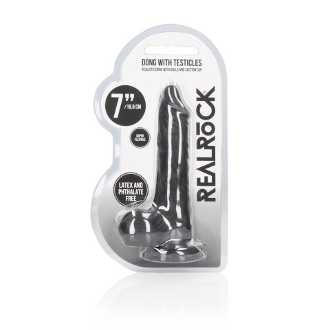 RealRock Model 17 cm z anatomiczną podstawą, Skin TPE RealRock Model 17 cm z anatomiczną podstawą, Skin TPE