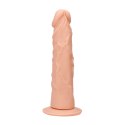 RealRock Model 23 cm - Anatomiczny model z wypukłą powierzchnią, TPE