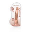 RealRock Model 23 cm - anatomiczny system z wypukłą teksturą Skin TPE