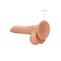 RealRock Model 25 cm - Akcesorium Intymne z Podstawką Skin TPE