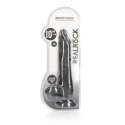 RealRock Model 25 cm - anatomiczny, elastyczny, z przyssawką