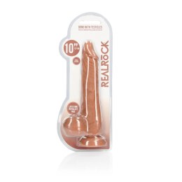RealRock Model 25 cm z anatomiczną podstawą Skin TPE, naturalny