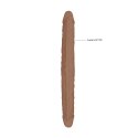 RealRock Model Double Curve 36cm - elastyczny anatomiczny kształt Skin TPE