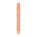 RealRock Model DoubleFlex 36 cm - dwustronny elastyczny model Skin TPE