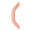 RealRock Model Podwojnie Wygięty Skin TPE 46cm Elastyczny