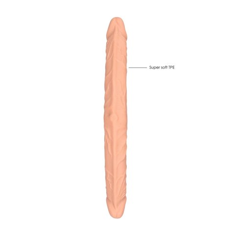 RealRock Model Podwojnie Wygięty Skin TPE 46cm Elastyczny RealRock Model Podwojnie Wygięty Skin TPE 46cm Elastyczny