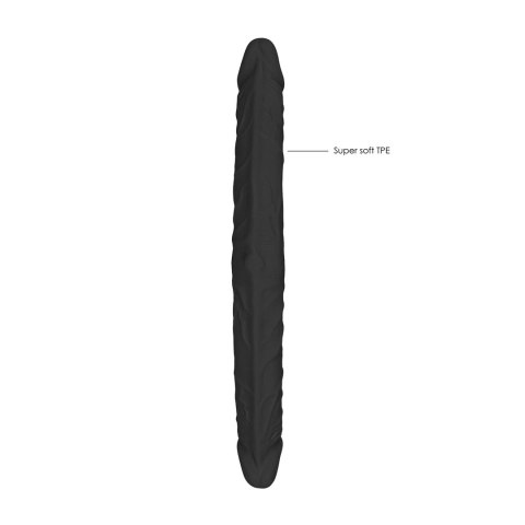 RealRock Model Podwojny Wygięty Skin TPE 46cm - elastyczna konstrukcja RealRock Model Podwojny Wygięty Skin TPE 46cm - elastyczna konstrukcja
