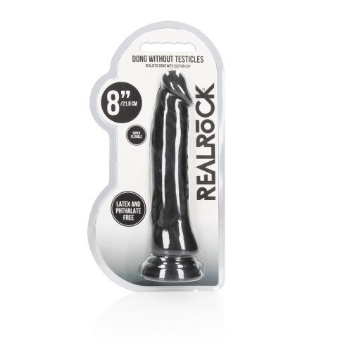 RealRock Model Skin TPE 20 cm z wypukłą teksturą i przyssawką RealRock Model Skin TPE 20 cm z wypukłą teksturą i przyssawką