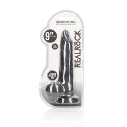 RealRock Model z Przyssawką 23 cm, Skin TPE, powierzchnia imitująca skorę