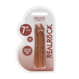 RealRock Nakładka intymna Skin TPE 17 cm - anatomiczny model