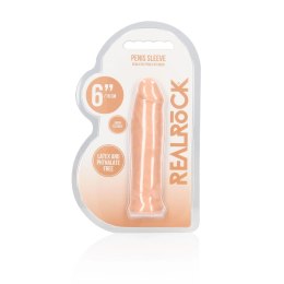 RealRock Nakładka powiększająca 16 cm Skin TPE naturalny kolor