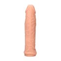RealRock Nakładka powiększająca 16 cm Skin TPE naturalny kolor