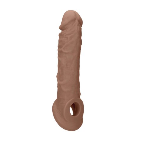 RealRock Nakładka powiększająca 20 cm Skin TPE anatomiczna RealRock Nakładka powiększająca 20 cm Skin TPE anatomiczna