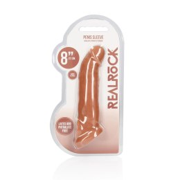 RealRock Nakładka powiększająca 20 cm Skin TPE anatomiczna