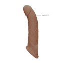 RealRock Nakładka powiększająca Skin TPE 23 cm anatomiczna