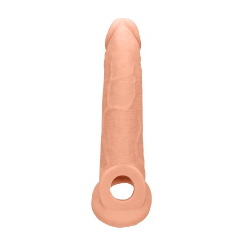 RealRock Nakładka powiększająca Skin TPE 23 cm naturalny kolor RealRock Nakładka powiększająca Skin TPE 23 cm naturalny kolor