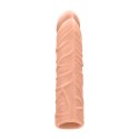 RealRock Nakładka wydłużająca model 17 cm Skin TPE bez ftalanow
