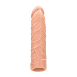 RealRock Nakładka wydłużająca model 17 cm Skin TPE bez ftalanow