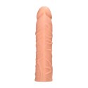 RealRock Nakładka wydłużająca model 17 cm Skin TPE bez ftalanow