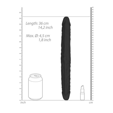 RealRock Podwojny model wygięty SkinTPE 36cm anatomiczny, elastyczny RealRock Podwojny model wygięty SkinTPE 36cm anatomiczny, elastyczny