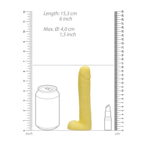 S-Line by Shots - Mydło dekoracyjne 18 cm z podstawą, beżowe S-Line by Shots - Mydło dekoracyjne 18 cm z podstawą, beżowe