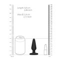 S-Line by Shots świeca dekoracyjna w formie korka, czarna, 13 cm