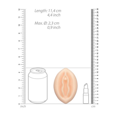 Shots S-Line Mydło dekoracyjne w kształcie anatomicznym rożowe Shots S-Line Mydło dekoracyjne w kształcie anatomicznym rożowe