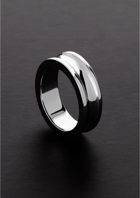 Shots Steel Power Ring stalowy pierścień intymny anatomiczny 15x55mm