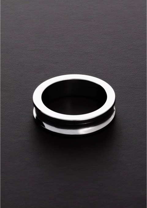 Shots Steel Power Ring stalowy pierścień intymny anatomiczny 15x55mm Shots Steel Power Ring stalowy pierścień intymny anatomiczny 15x55mm