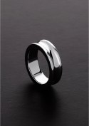 Shots Steel Ring stalowy pierścień intymny zaokrąglone rogi 15x45mm