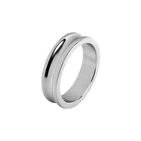 Shots Steel Ring stalowy pierścień intymny zaokrąglone rogi 15x45mm Shots Steel Ring stalowy pierścień intymny zaokrąglone rogi 15x45mm