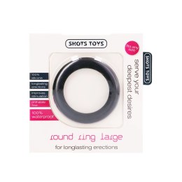Shots Toys - Okrągły silikonowy pierścień intymny, rozmiar duży