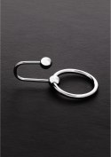 Steel Full Stop C-Ring pierścień stalowy 25 mm anatomiczny