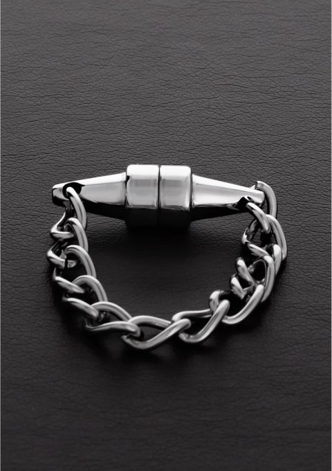 Steel Mini zacisk magnetyczny do ciała łańcuszek srebrny 1 szt. Steel Mini zacisk magnetyczny do ciała łańcuszek srebrny 1 szt.