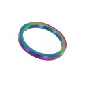 Steel - Pierścień płaski Rainbow stal nierdzewna 45 mm