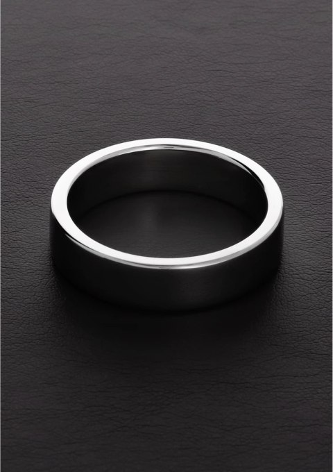 Steel Płaski Pierścień Stalowy 12x60 mm Anatomiczny Design Steel Płaski Pierścień Stalowy 12x60 mm Anatomiczny Design