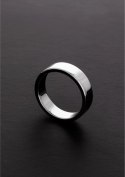 Steel Płaski pierścień stalowy 0.5 x 1.6 / 12 x 40 mm polerowany