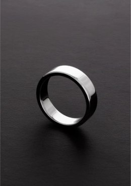 Steel Płaski pierścień stalowy 0.5 x 1.6 / 12 x 40 mm polerowany