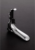 Steel Power Tools - Stalowy pierścień anatomiczny na mosznę, duży