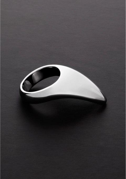 Steel Teardrop - stalowy pierścień intymny 50 mm, polerowany design Steel Teardrop - stalowy pierścień intymny 50 mm, polerowany design
